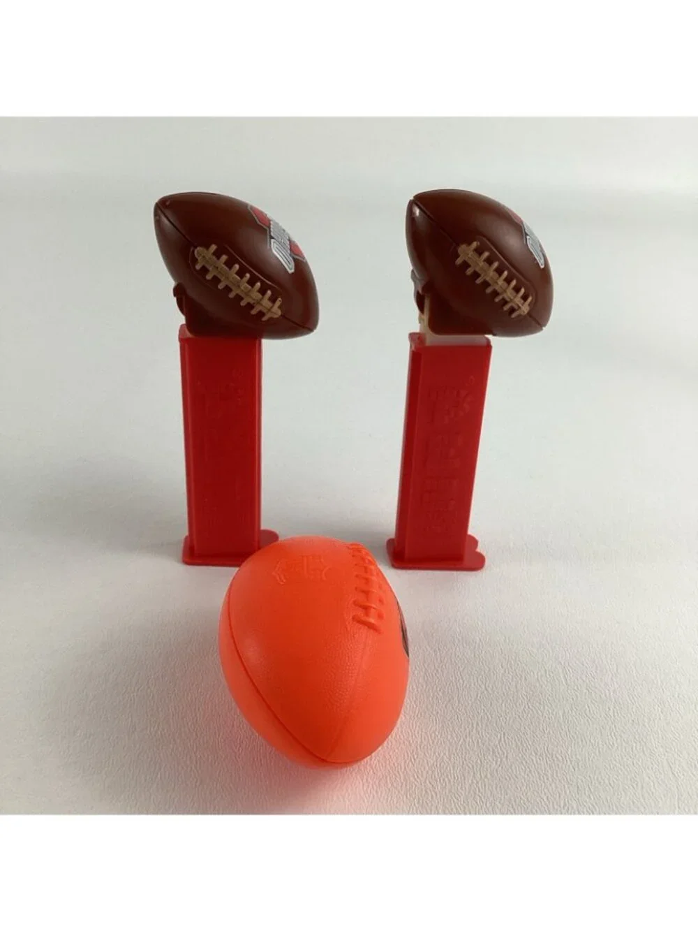 Ohio Football NFL Cleveland Browns Dawg Pound Ball Ohio State Pez Dispensers Lot